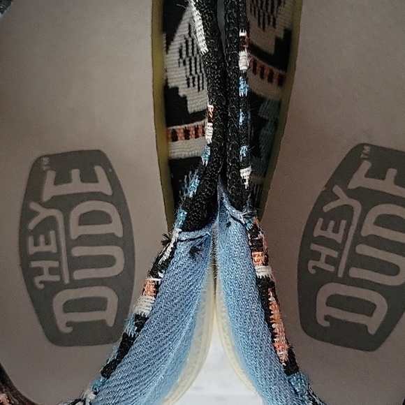 Hey Dude Wendy Boho Black Womens Shoe Sz 11 - Picture 8 of 10